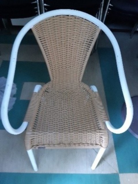 Cadeira mac linha only ref. caon11 cor palha - (4 unid.)