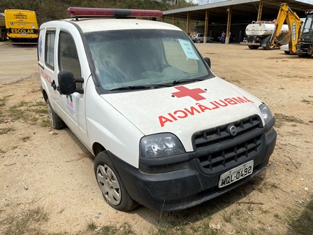 FIAT DOBLO CARGO AMBULÂNCIA, COR: BRANCA, ANO: 05/05