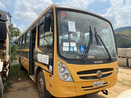 ÔNIBUS ESCOLAR VW 15.190, VOLKBUS ORE ESCOLAR, COR: AMARELA, ANO: 11/11