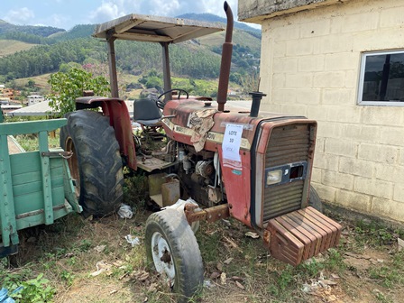 TRATOR MASSEY FERGUSON 265 MONOBLOCO, COR: VERMELHA