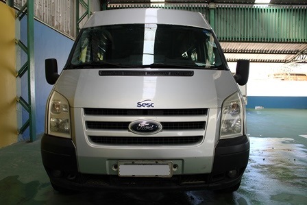 I / FORD TRANSIT 350L BUS 16P 116CV DIESEL  - COR: PRATA - ANO/MOD: 2011/2011