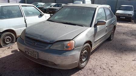 Sucata Motor Inservível - HONDA/CIVIC LX - ANO: 2001/2001 - COR: CINZA