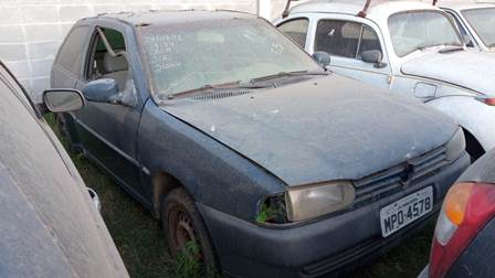 Sucata motor aproveitável - VW/GOL MI - ANO: 1997/1997 - COR: AZUL