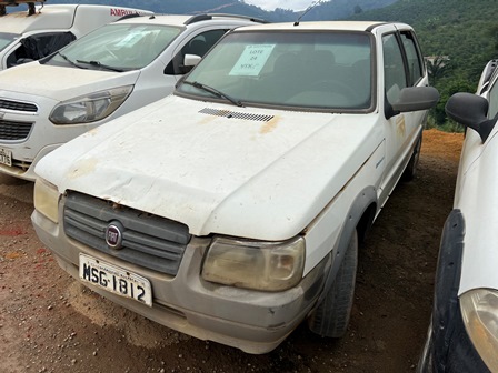 FIAT UNO, COR: BRANCO, ANO: 2008/2009