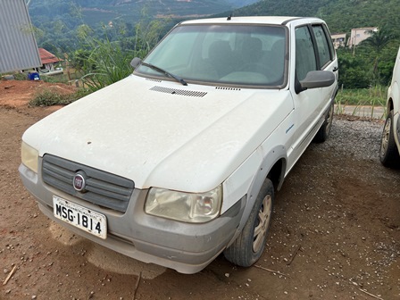 FIAT UNO, COR: BRANCO, ANO: 2009/2009