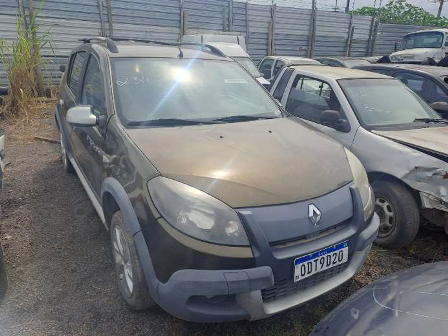 DOCUMENTÁVEL - RENAULT/SANDERO SW1616VA, COR: VERDE, ANO FAB.: 2013