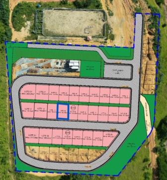 LOTE 14-QUADRA 2 - Área de 150,00m²