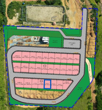 LOTE 5-QUADRA 3 - Área de 150,00m²