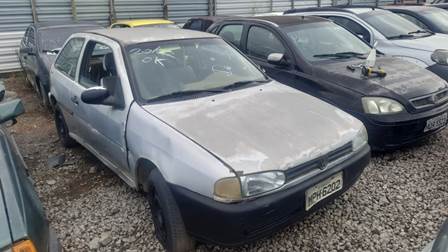 SUCATA MOTOR INSERVÍVEL - VW/GOL CL 1.6 MI, COR: PRATA, ANO FAB.: 1997