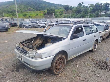 SUCATA MOTOR INSERVÍVEL - VW/PARATI 16V, COR: PRATA, ANO FAB.: 1999