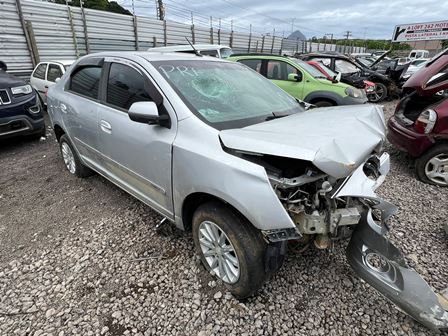 SUCATA MOTOR SERVÍVEL - GM/COBALT 1.4 LTZ, COR: PRATA, ANO FAB.: 2014