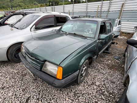 SUCATA MOTOR INSERVÍVEL - GM/MONZA SL, COR: VERDE, ANO FAB.: 1988