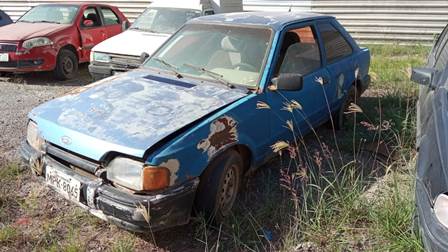 SUCATA MOTOR SERVÍVEL - FORD/ESCORT 1.0 HOBBY, COR: AZUL, ANO FAB.: 1995