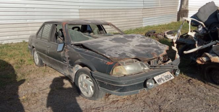 SUCATA MOTOR SERVÍVEL - GM/MONZA GLS, COR: CINZA, ANO FAB.: 1996