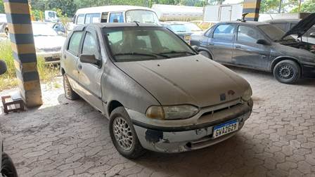 SUCATA MOTOR INSERVÍVEL - FIAT/PALIO EDX, COR: CINZA, ANO FAB.: 1997